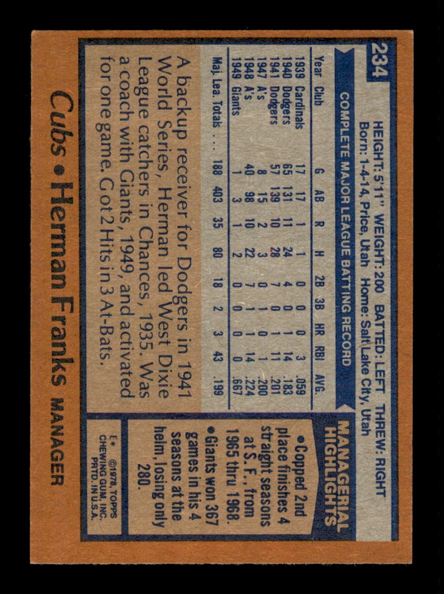 Topps Baseball #1-250 1978 - TÚ ELIGES - Completa tu conjunto - Imagen 467 de 499