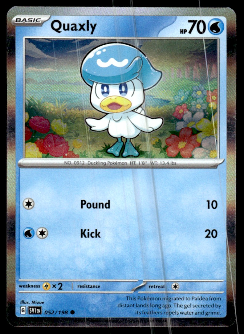 2023 Scarlet & Violet Series - McDonald's Match Battle 2023 Quaxly #3