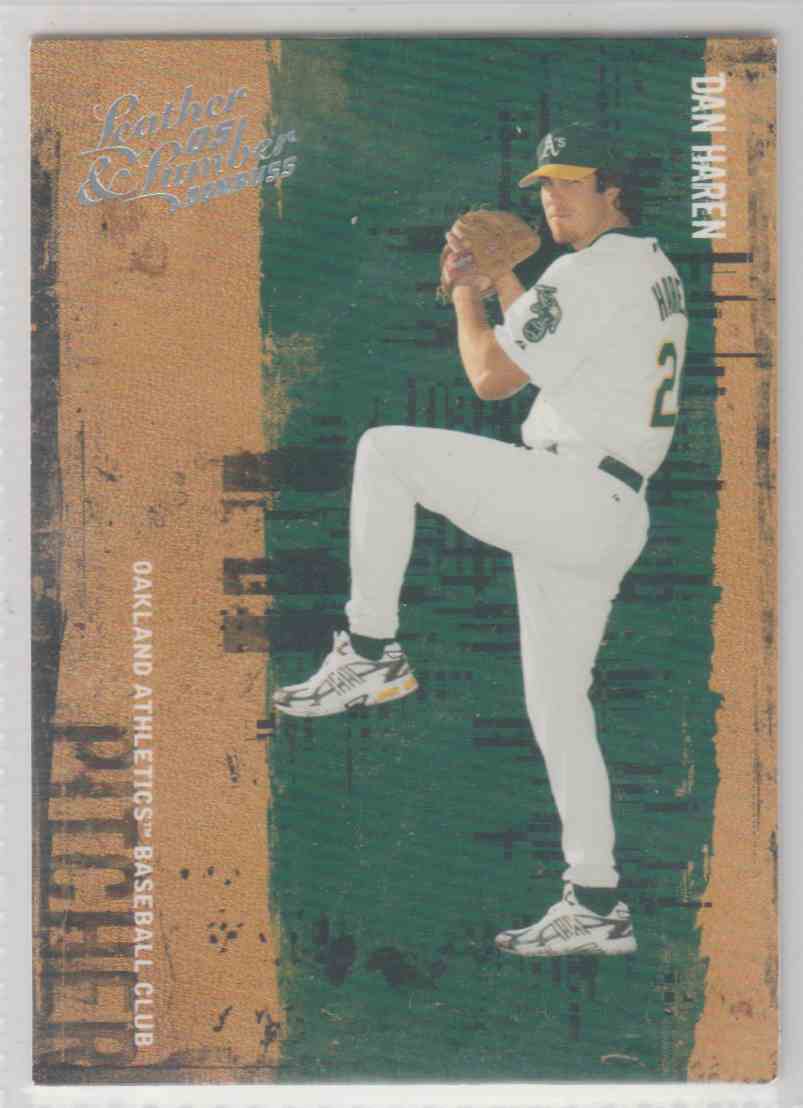 2005 Donruss Leather & Lumber Dan Haren #34