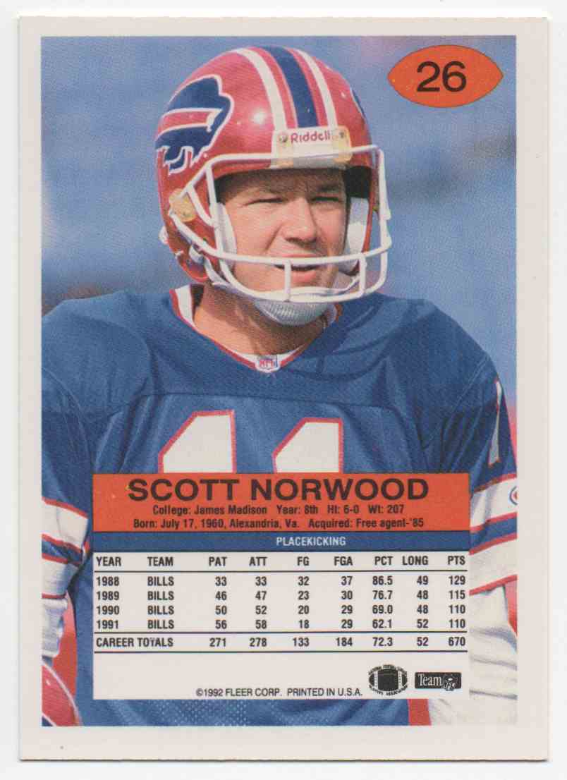 scott norwood jersey