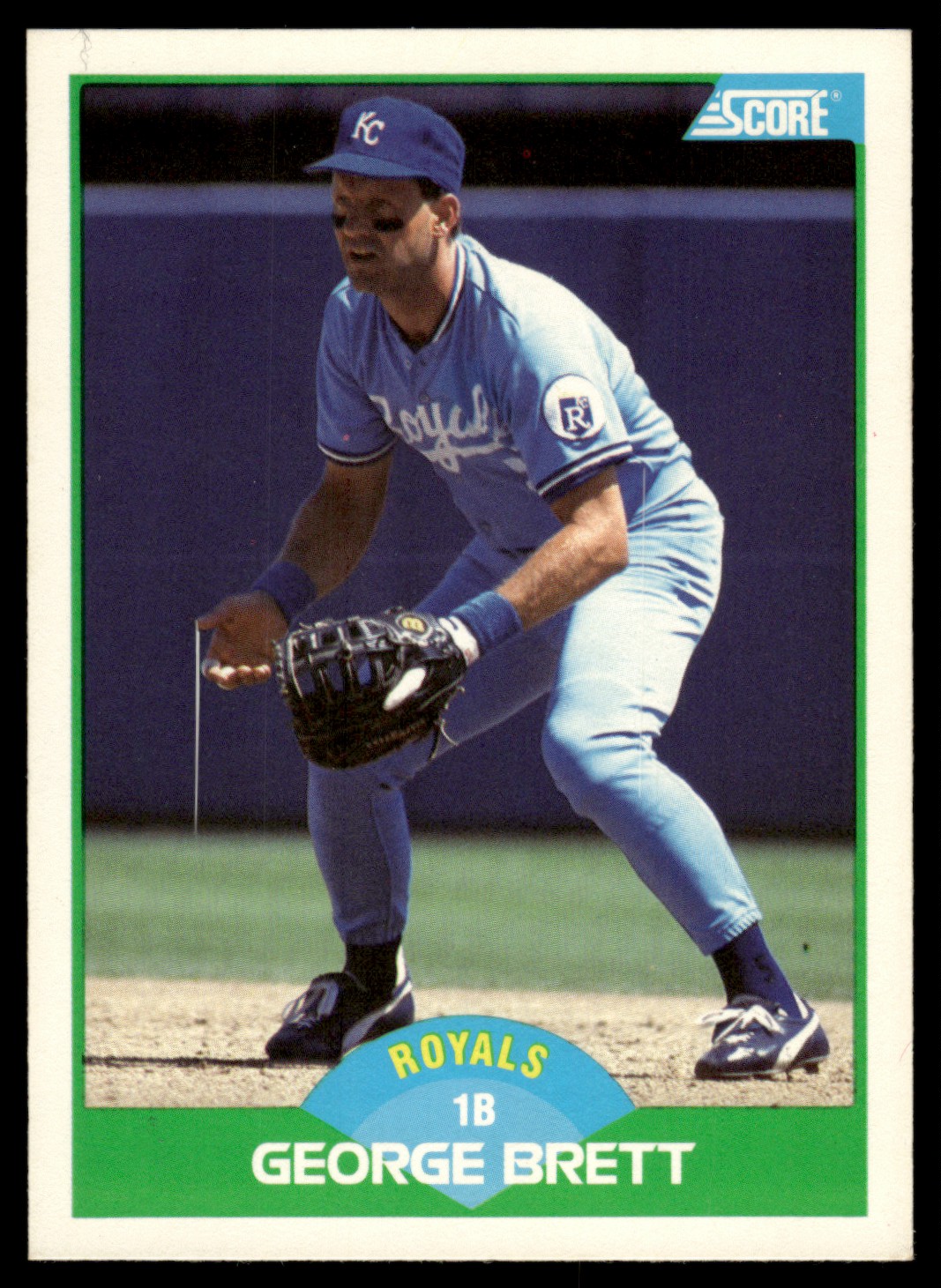 1989 Score George Brett #75