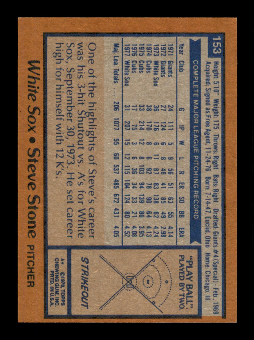 Topps Baseball #1-250 1978 - TÚ ELIGES - Completa tu conjunto - Imagen 305 de 499