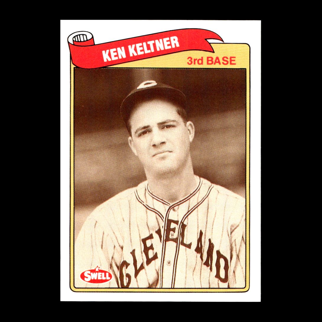 Ken Keltner 1989 Swell Baseball Greats Cleveland Indians #87 R320A