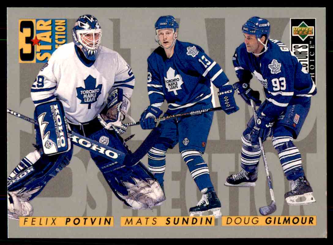 1996 97 Upper Deck Ud Choice Mats Sundin 332 On Kronozio