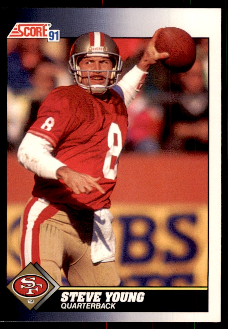 1991 Score #505 Steve Young San Francisco 49ers | eBay