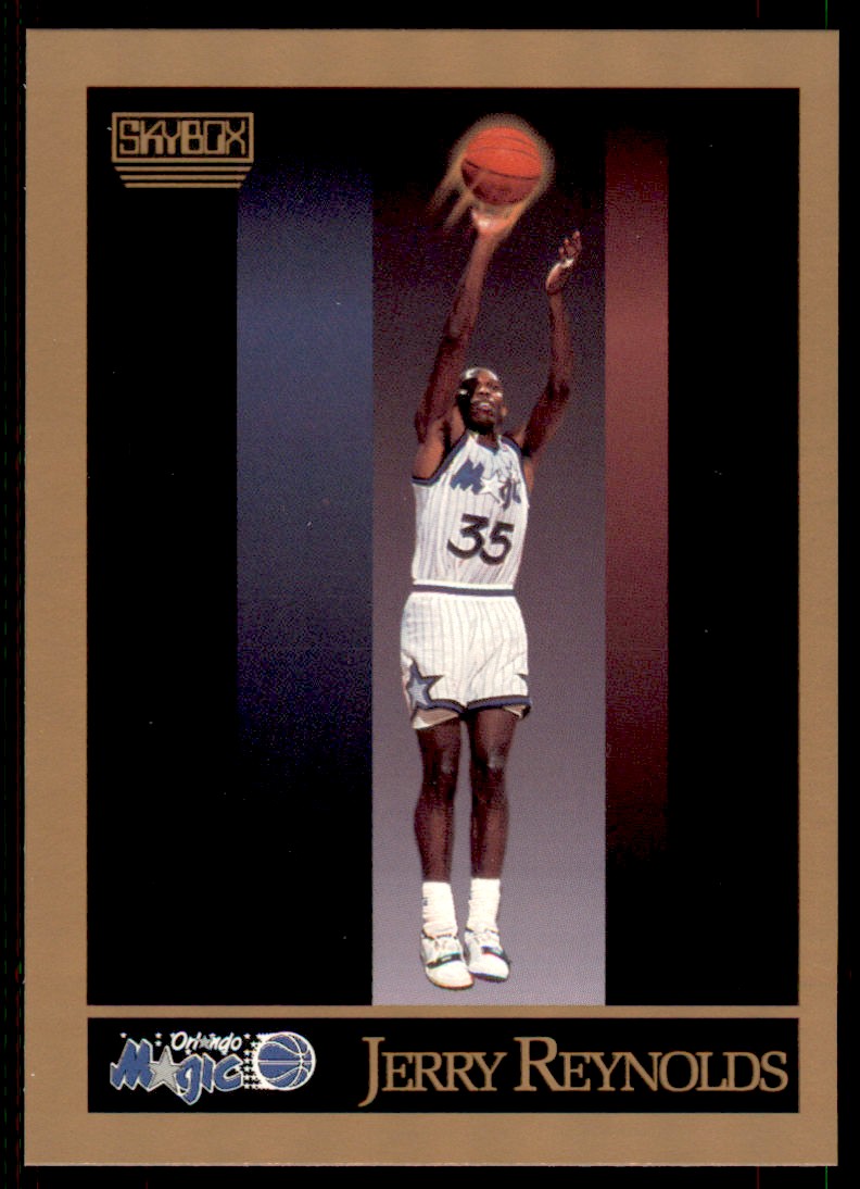 1990-91 SkyBox Jerry Reynolds Orlando Magic #204 - Picture 1 of 2