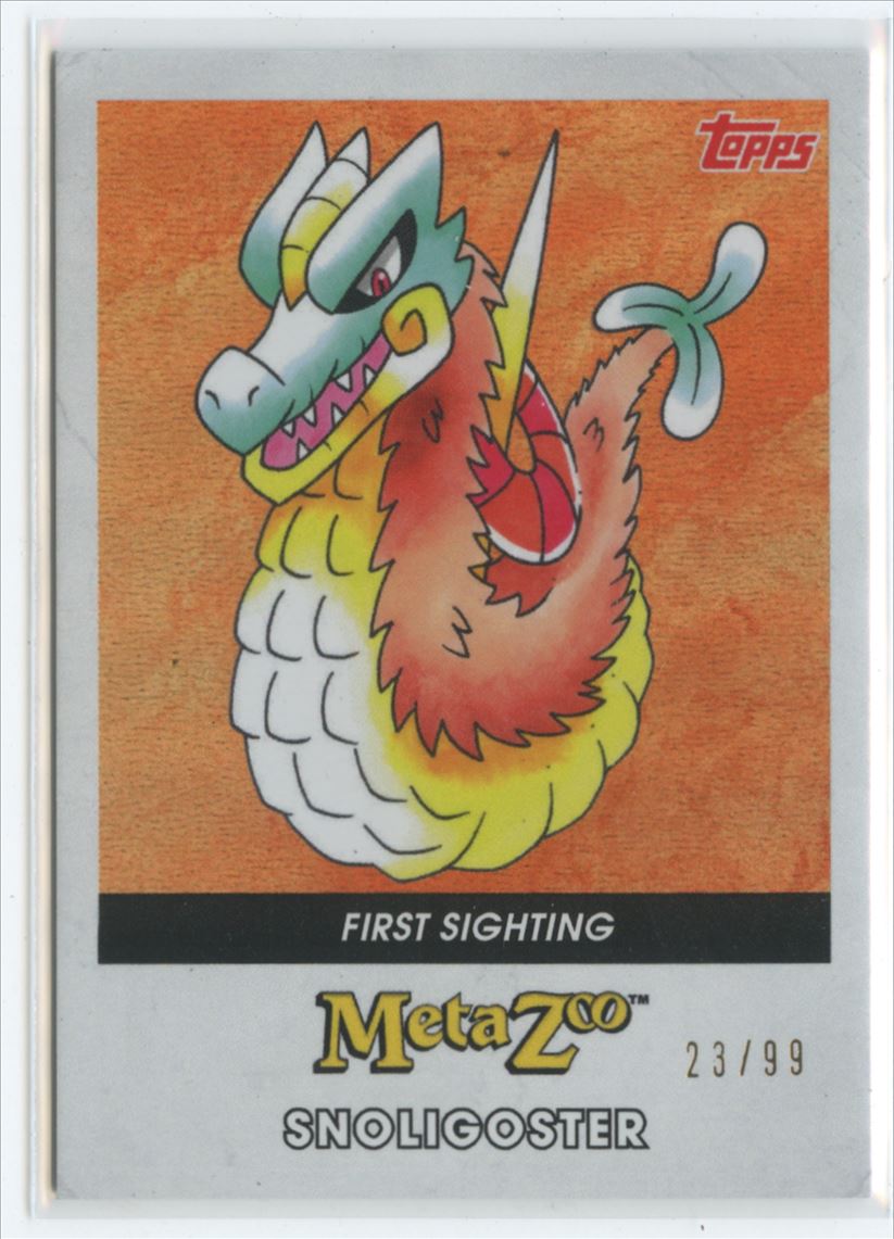 2022 Topps Metazoo Wilderness First Sighting Snoligoster #55-F card front image
