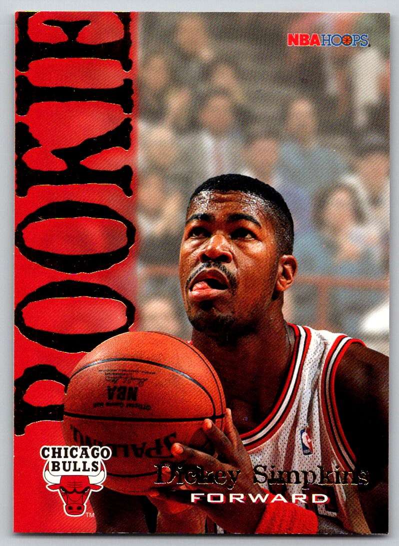 1994-95 Hoops Dickey Simpkins #314 RC Chicago Bulls | eBay