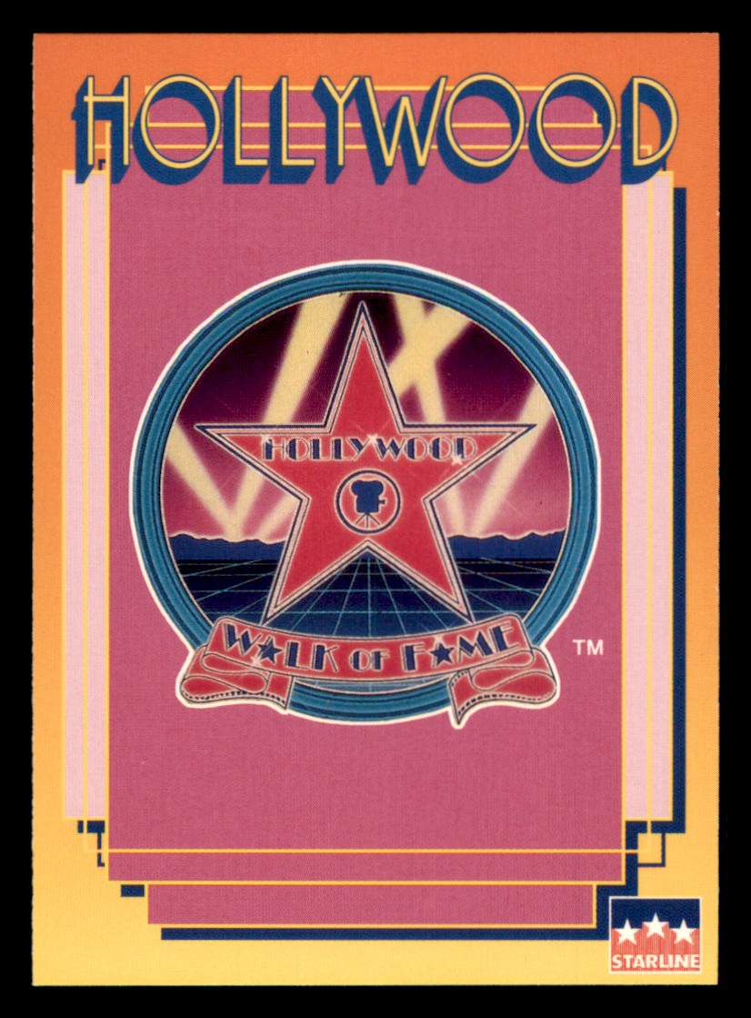 1991 Starline Hollywood Walk of Fame #1-250 - YOU PICK - Complete Your Set - Picture 2 of 251