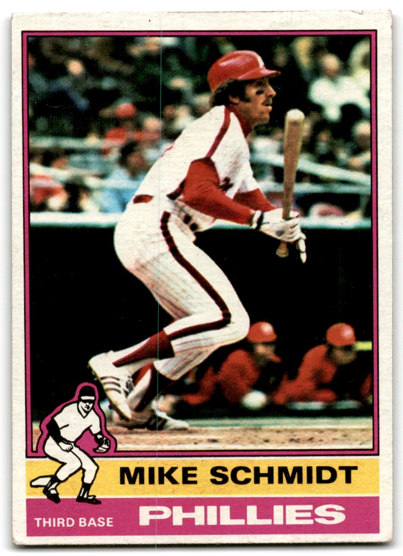 1976 Topps Mike Schmidt #480 card front image