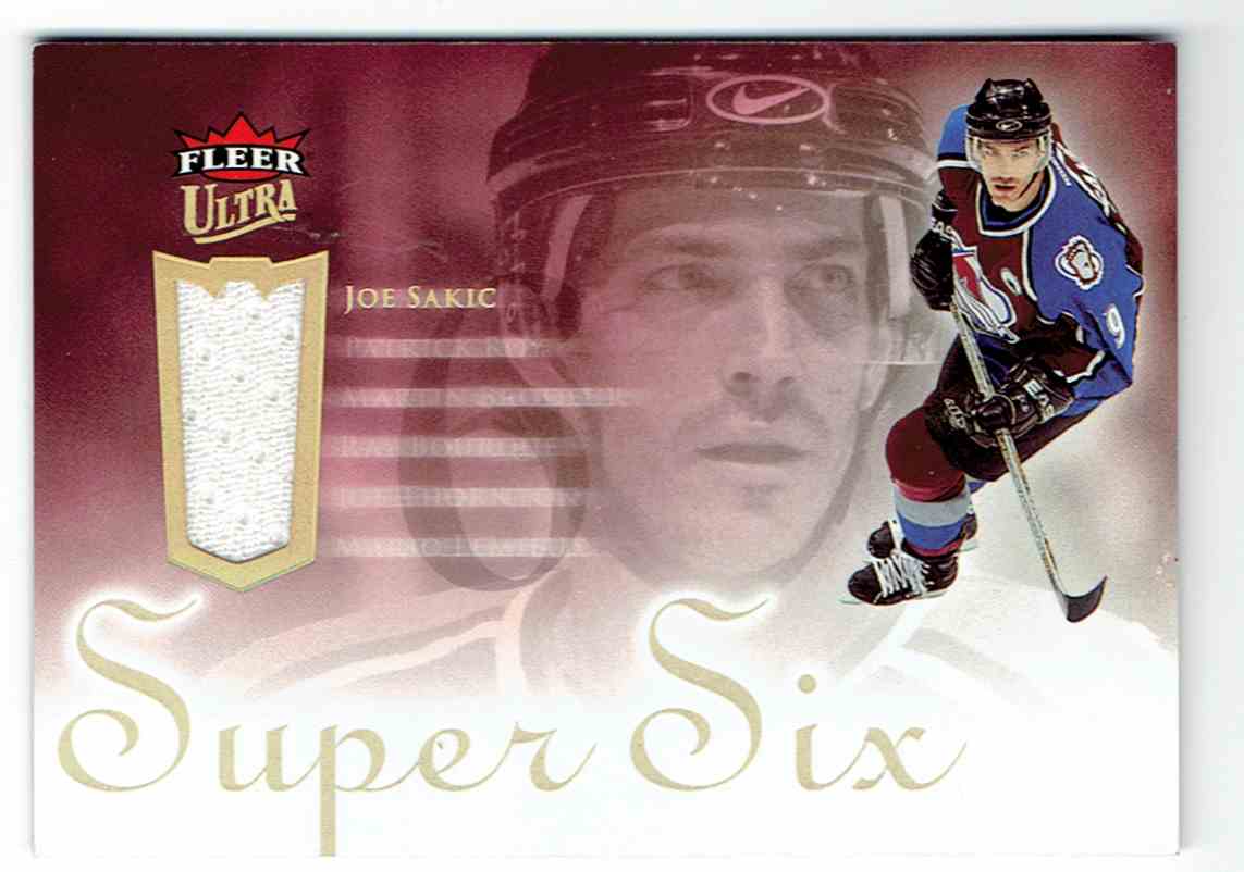 colorado avalanche joe sakic jersey