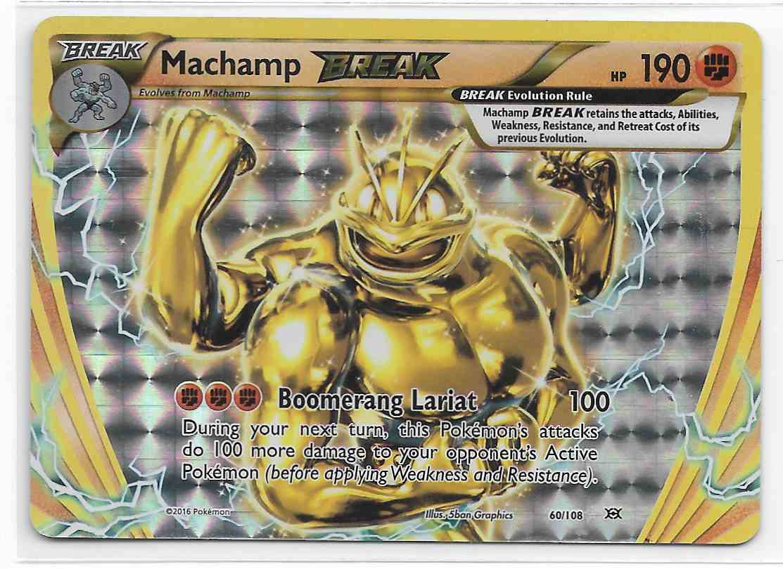 Pokemon Machamp Break evolution 60/108