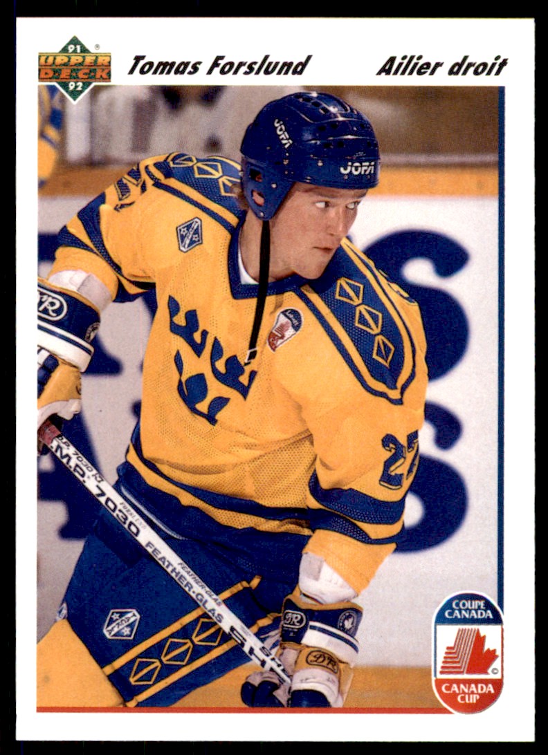 199192 Upper Deck Tomas Forslund 27 on Kronozio