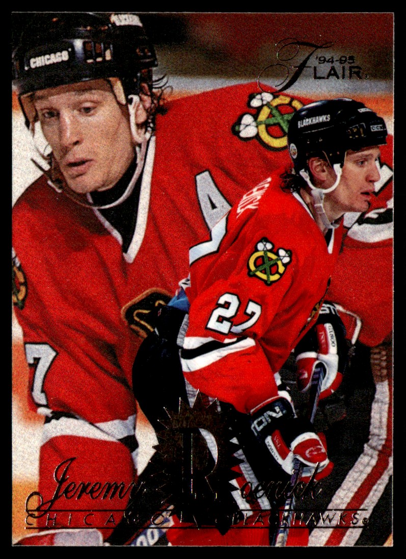 1994-95 Flair Jeremy Roenick Chicago Blackhawks #36 | eBay