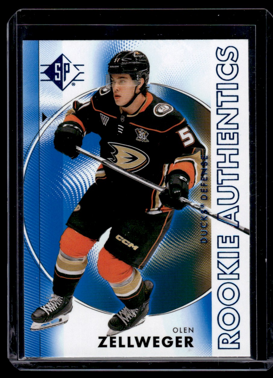 2024-25 SP Rookie Authentics Blue Olen Zellweger.. Rookie #106 | eBay