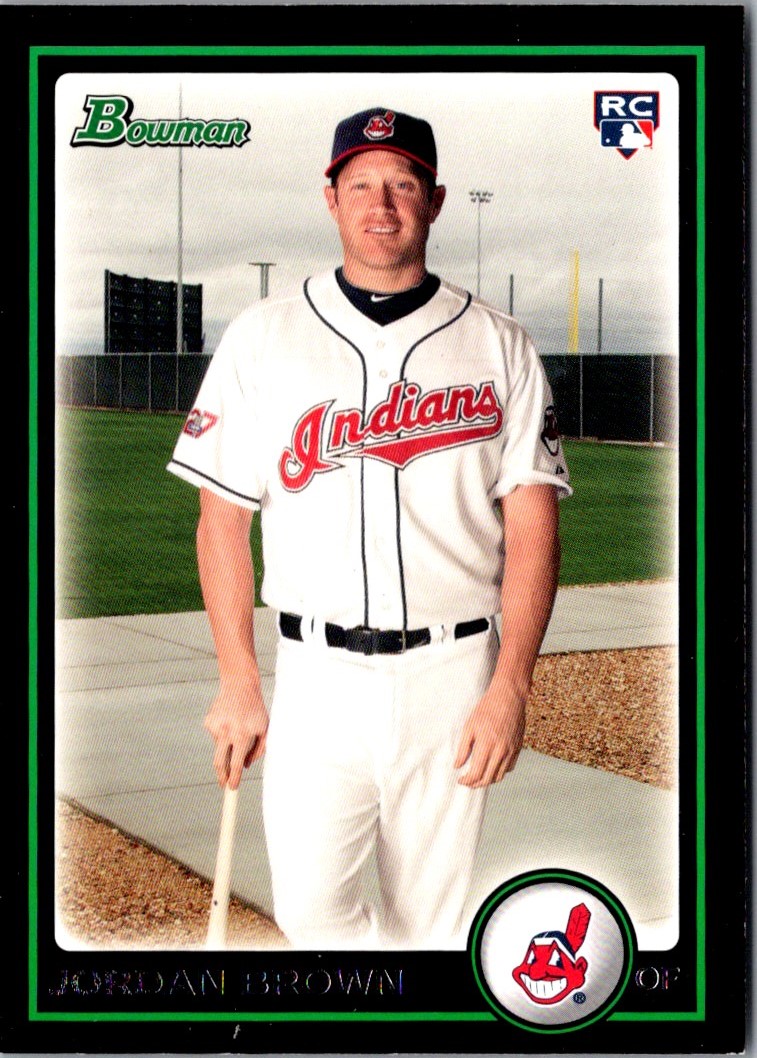 2010 Bowman Draft Picks & Prospects Jordan Brown #BDP72
