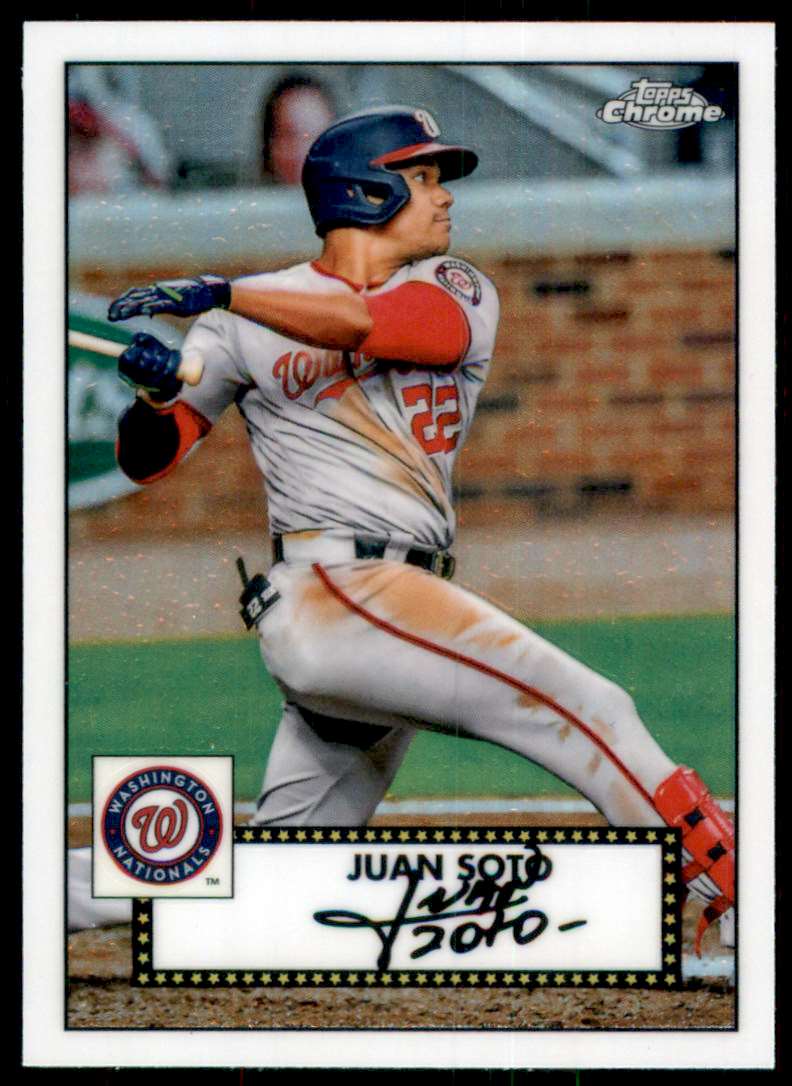 2021 Topps '52 Topps Redux Chrome Juan Soto #TC529 on Kronozio