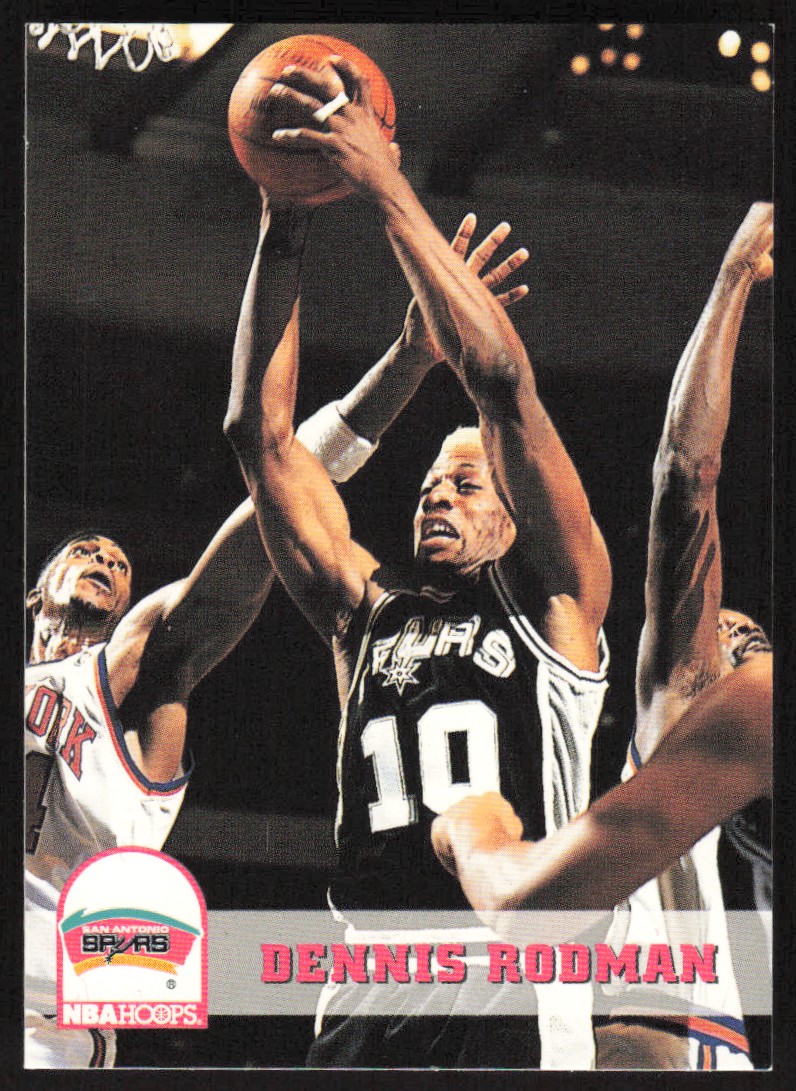 1993-94 NBA Hoops Dennis Rodman #405 San Antonio Spurs | eBay