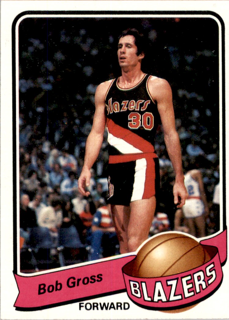 1979-80 Topps Basketball Bob Gross (A) Portland Trail
