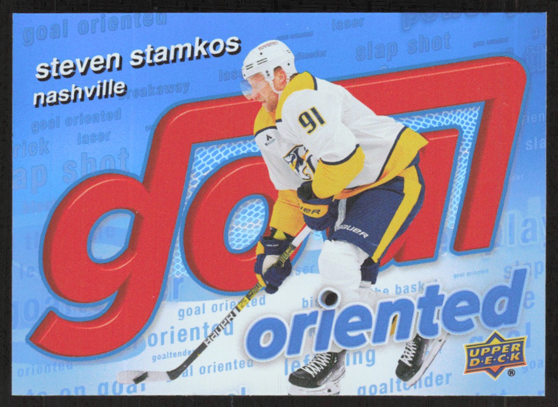 2025-26 Upper Deck Series 1 Goal Oriented Steven Stamkos Nashville