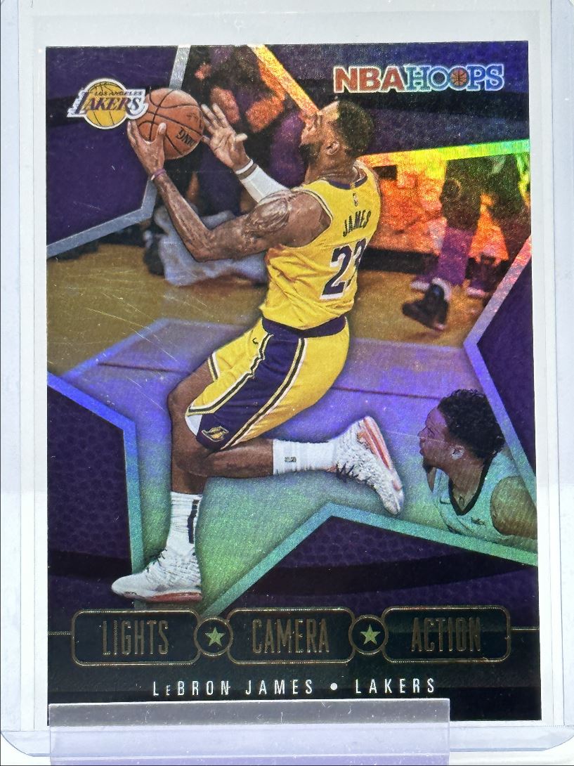 lebron james lights camera action