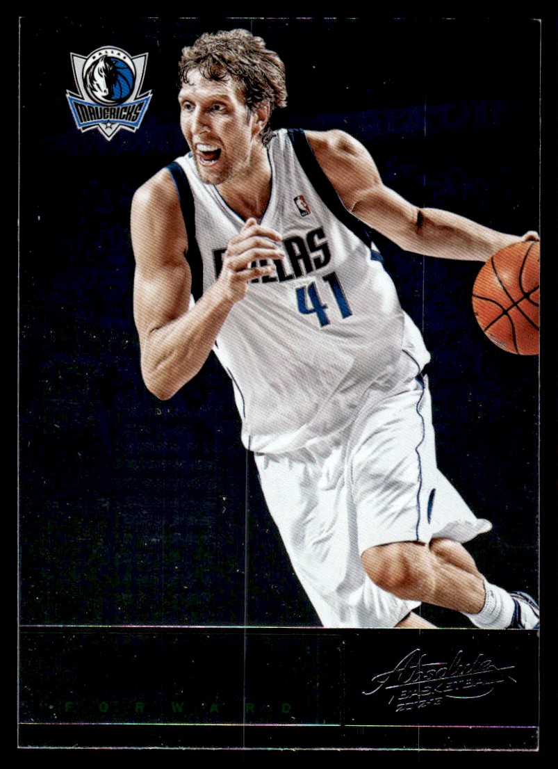 2012-13 Panini Absolute Basketball Dirk Nowitzki Dallas Mavericks 