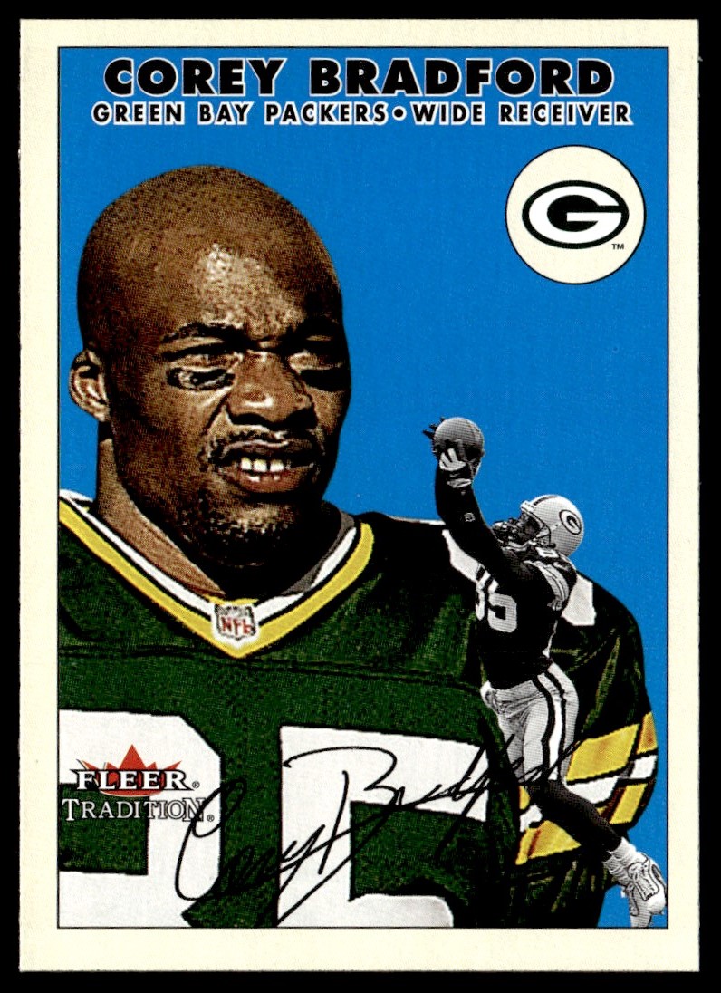 2000 Fleer Tradition Corey Bradford Green Bay Packers #119 | eBay