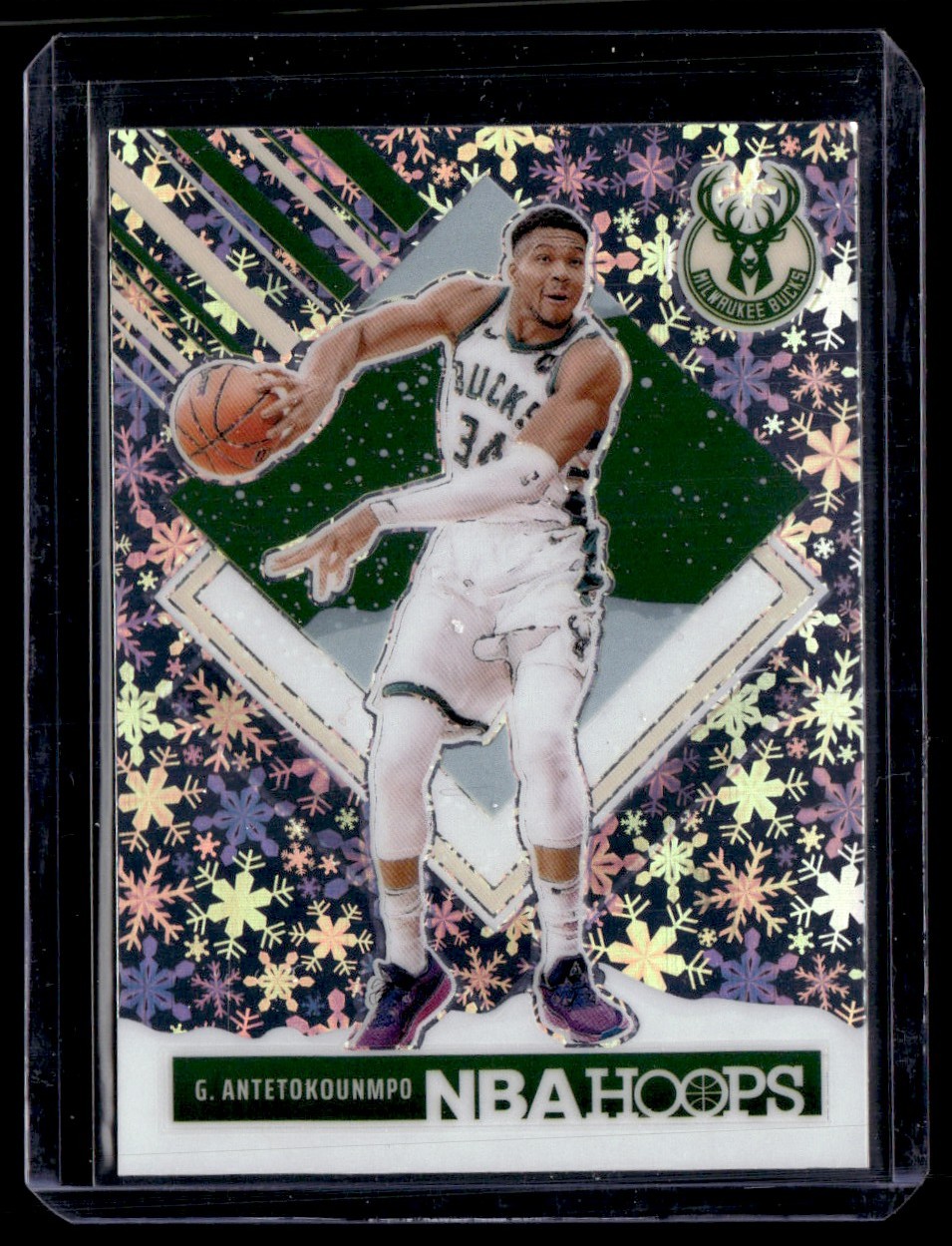 2024-25 Panini Hoops Tribute Winter Prizm Giannis