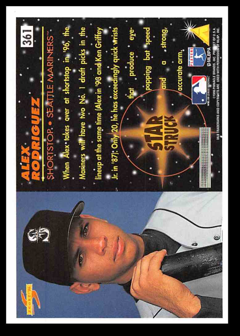 Alex Rodriguez #361 Prices, 1996 Score