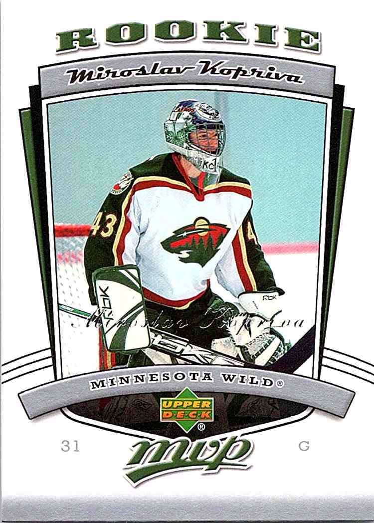 2006-07 Upper Deck MVP Miroslav Kopriva RC #349