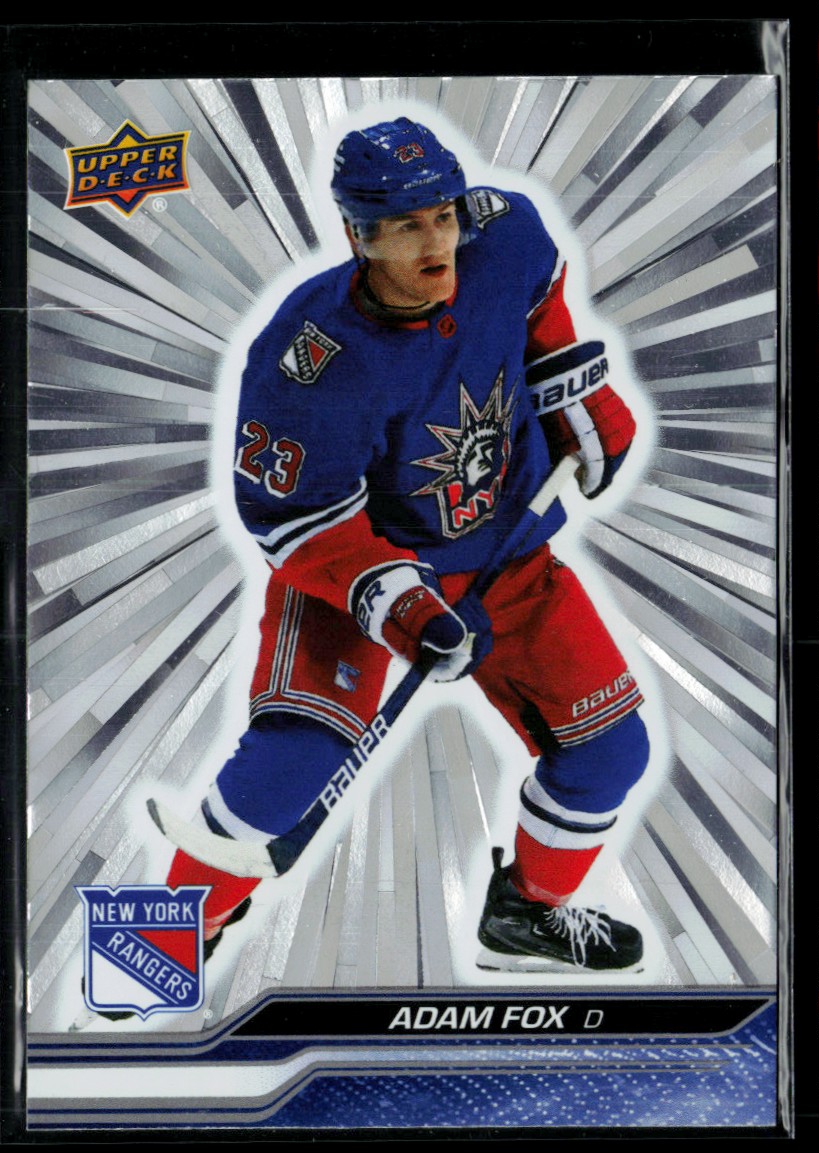 2023-24 Upper Deck Outburst Silver #124 Adam Fox | eBay