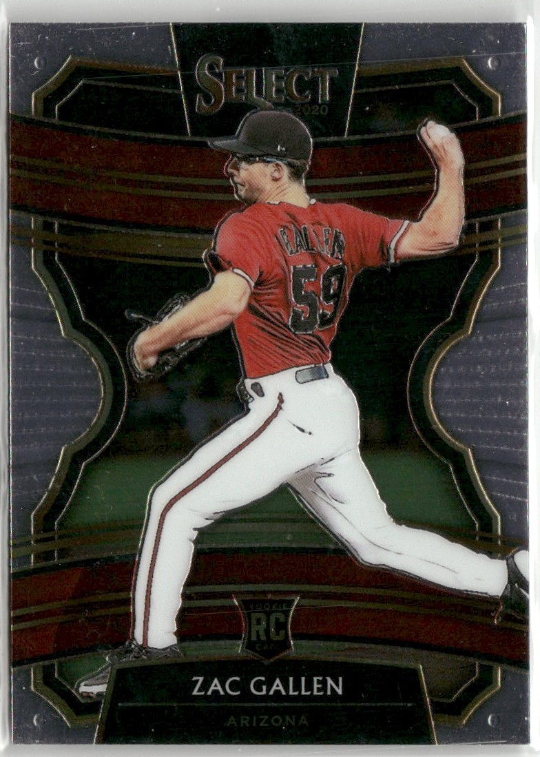 2020 Panini Select #54 Zac Gallen Rookie Arizona Diamondbacks | eBay