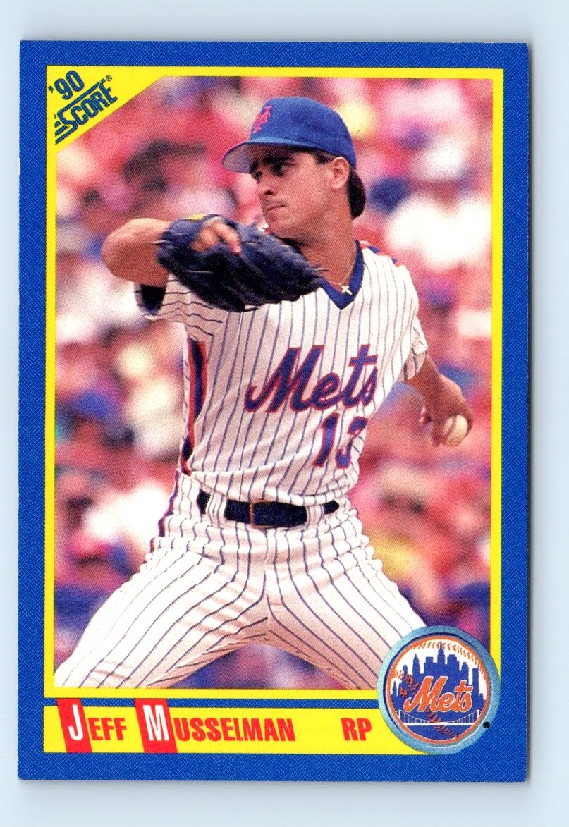 1990 Score Jeff Musselman New York Mets #525 | eBay