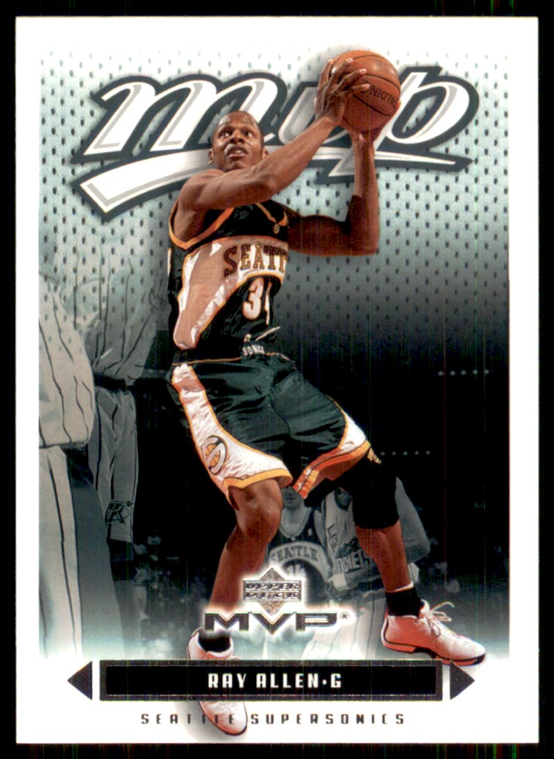 2003-04 Upper Deck MVP #169 Ray Allen Seattle SuperSonics | eBay