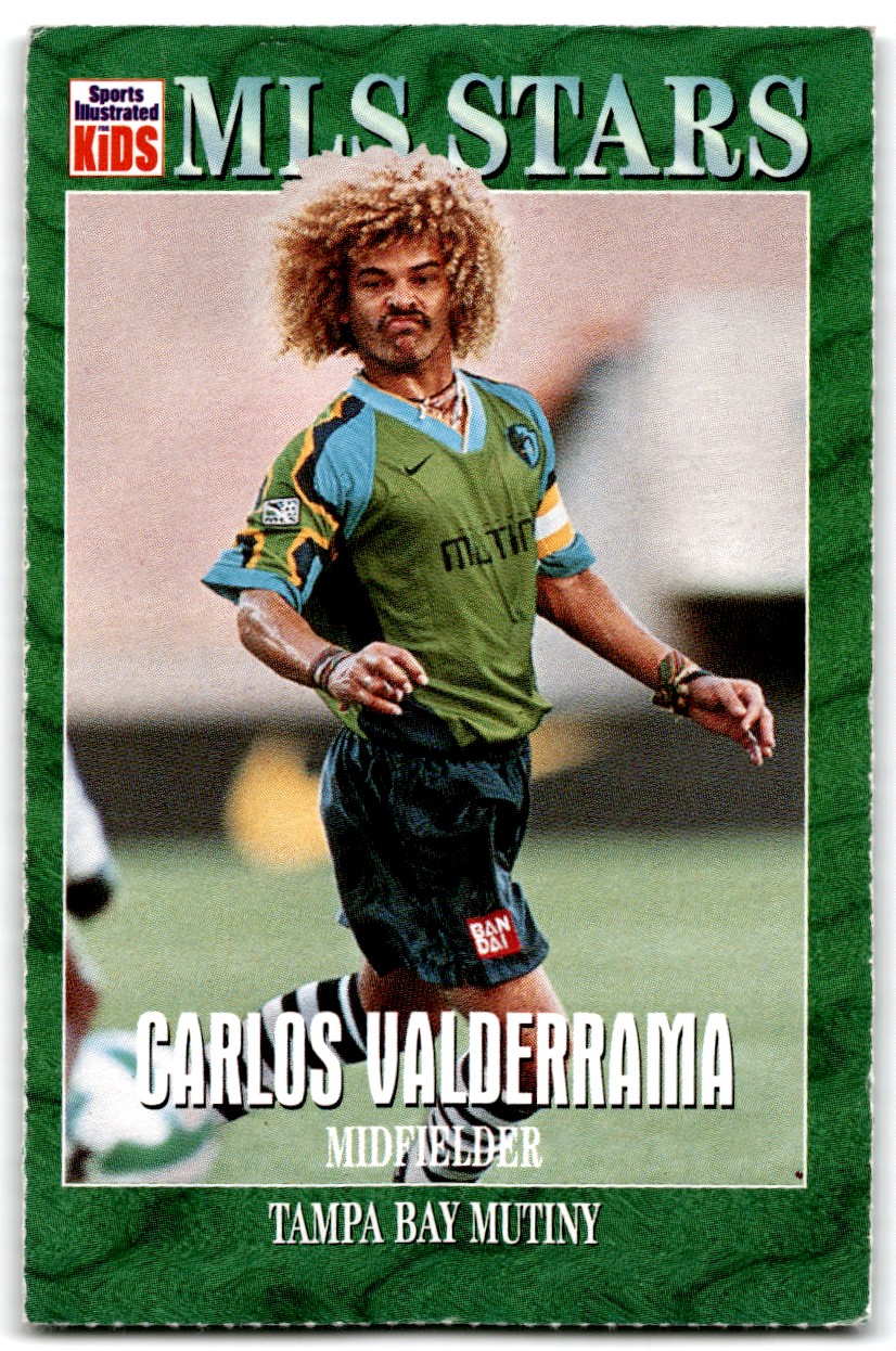 1997 Sports Illustrated for Kids MLS Stars Carlos Valderrama #70