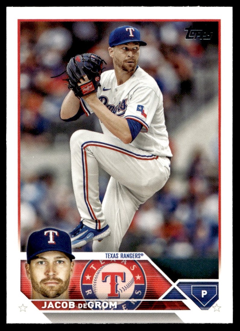 2023 Topps Update Jacob deGrom #US100