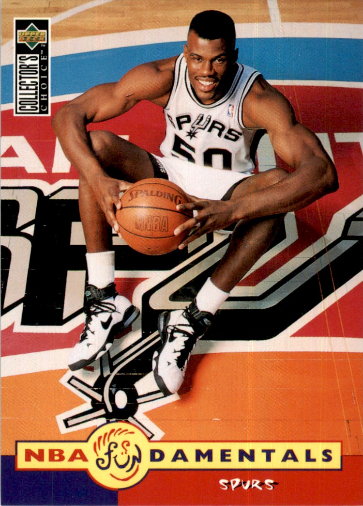1996-97 Collector's Choice NBA Fundamentals David Robinson Spurs