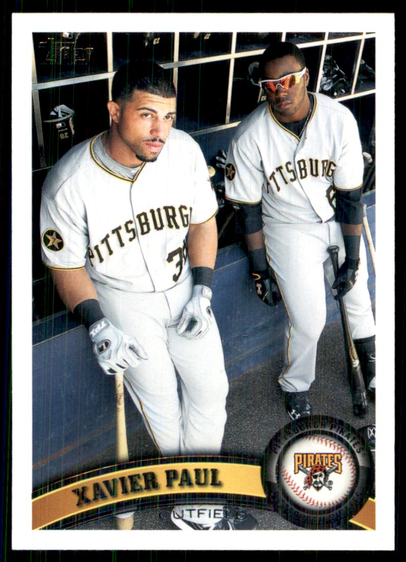 2011 Topps Update Xavier Paul #US124