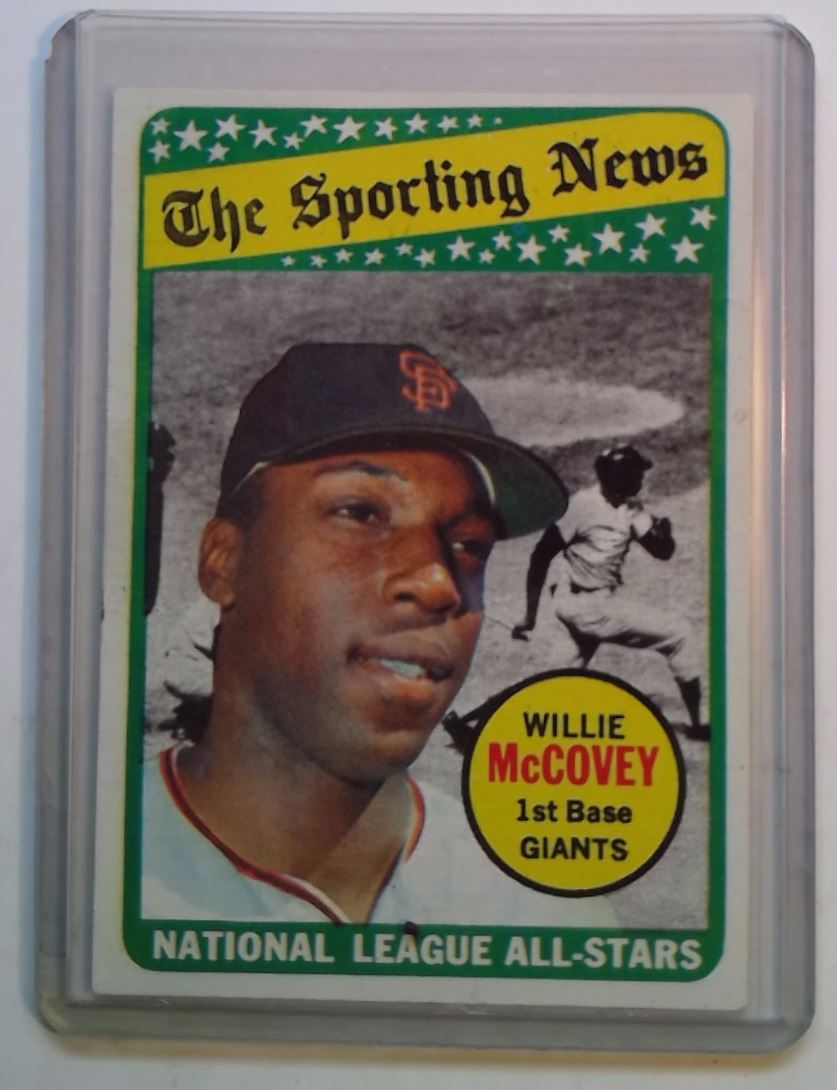 Topps, Other, Willie Mccovey San Francisco Giants 98 Baseball Card