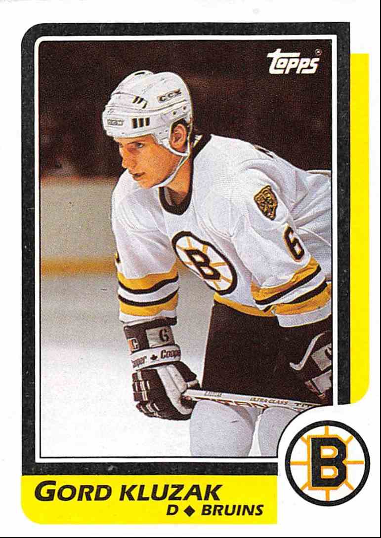 1986-87 Topps Gord Kluzak #54
