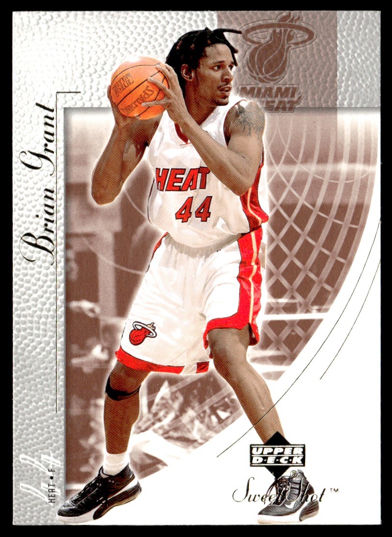 2002-03 Upper Deck Sweet Shot Brian Grant Miami Heat #42 | eBay