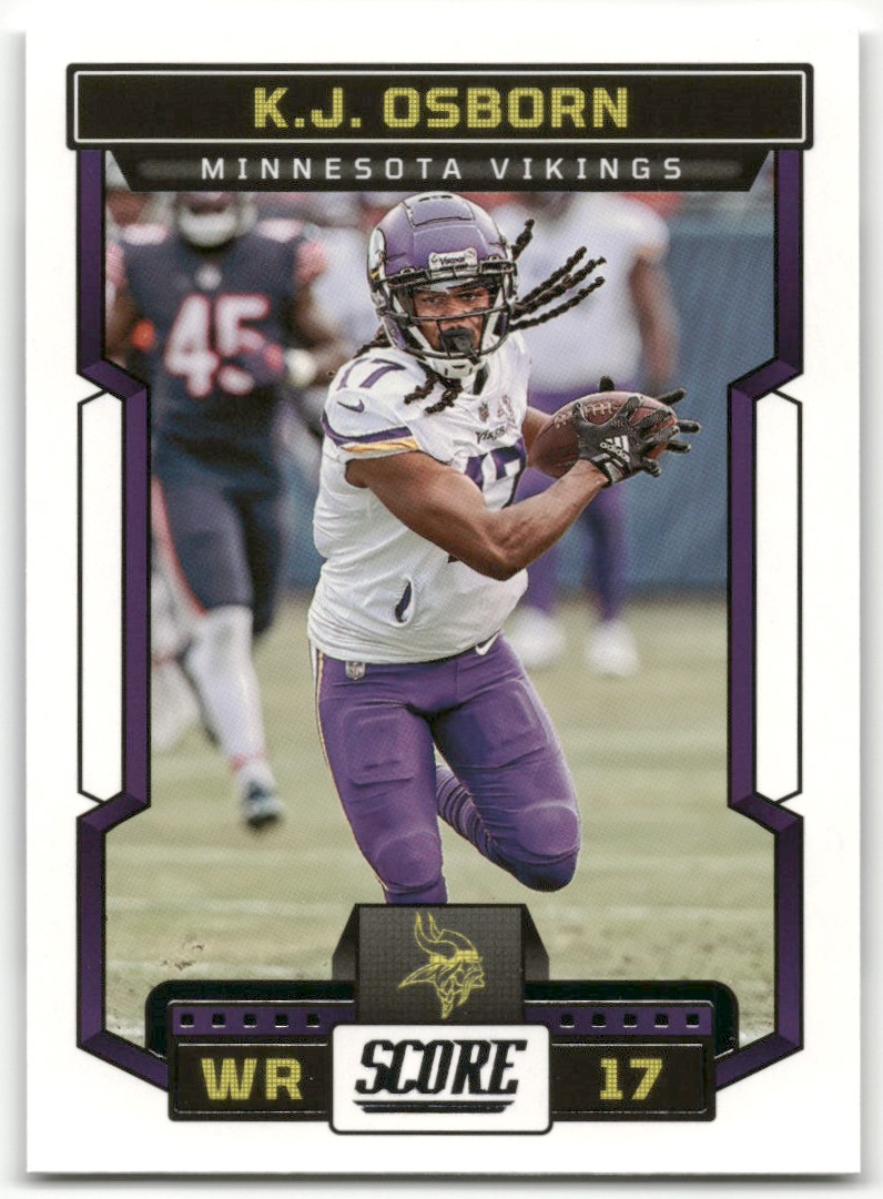 2023 Panini Score K.J. Osborn #115 Minnesota Vikings | eBay