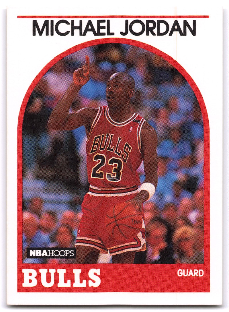 1989-90 Hoops Michael Jordan Chicago Bulls #200 | eBay