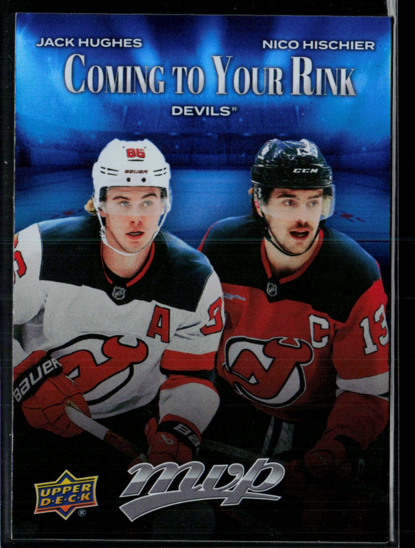 DIEGO PITUCA 選手カード 3枚セット 2025-26 Upper Deck MVP Coming to your Rink #CR-17 Jack Hughes
