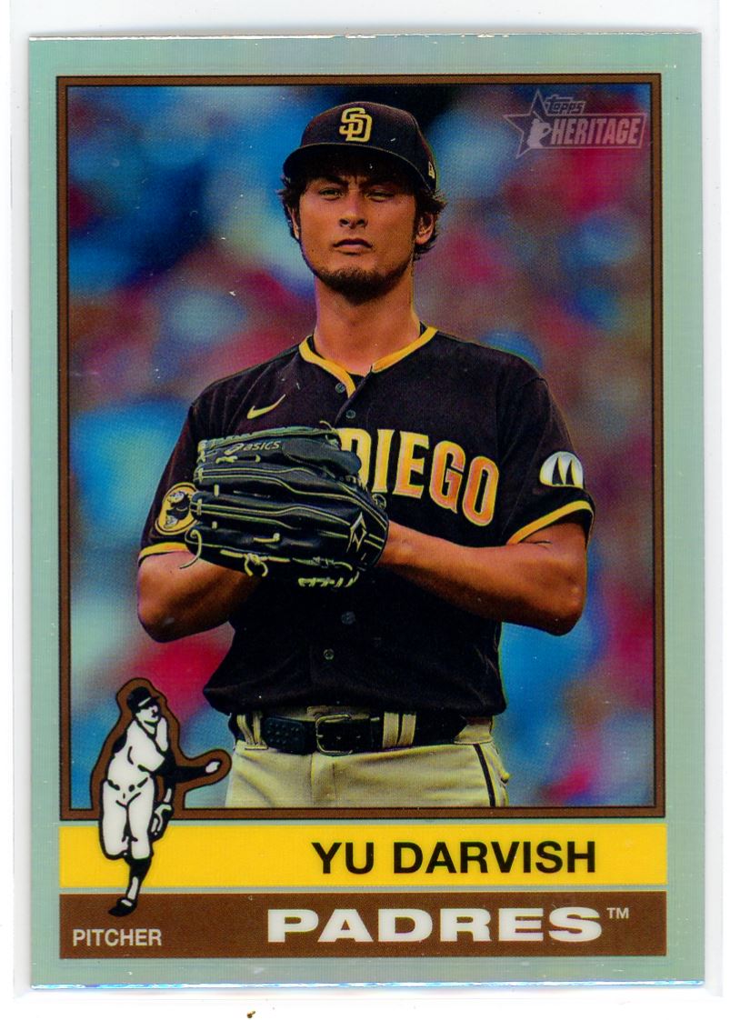 2025 Topps Heritage Refractor Yu Darvish San Diego Padres #93 | eBay