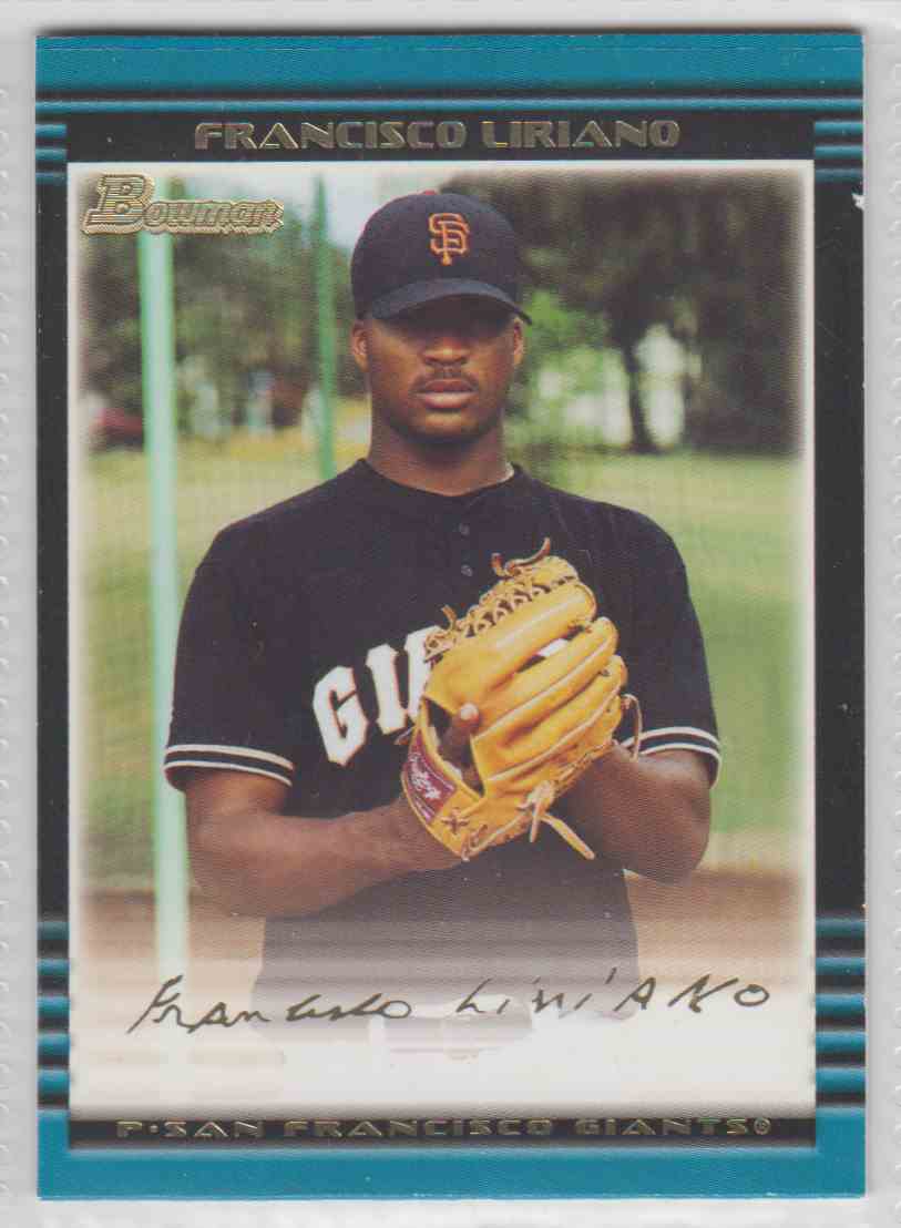 2002 Bowman Gold Francisco Liriano #182