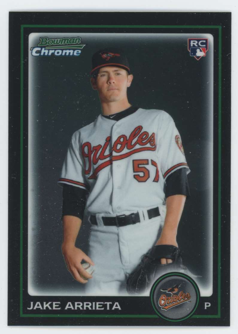 2010 Bowman Draft Picks & Prospects Chrome Jake Arrieta #BDP41