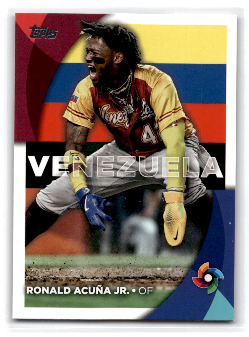 アクーニャJR. 25枚限定　ベースレリック　Topps 2023 WBC a73e034a87eb4d3e8d50a053af8fd3