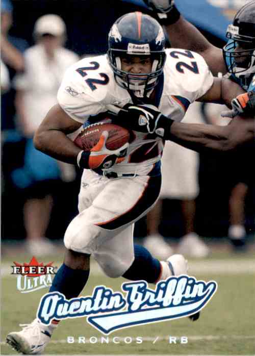 2005 Ultra Quentin Griffin #50 on Kronozio