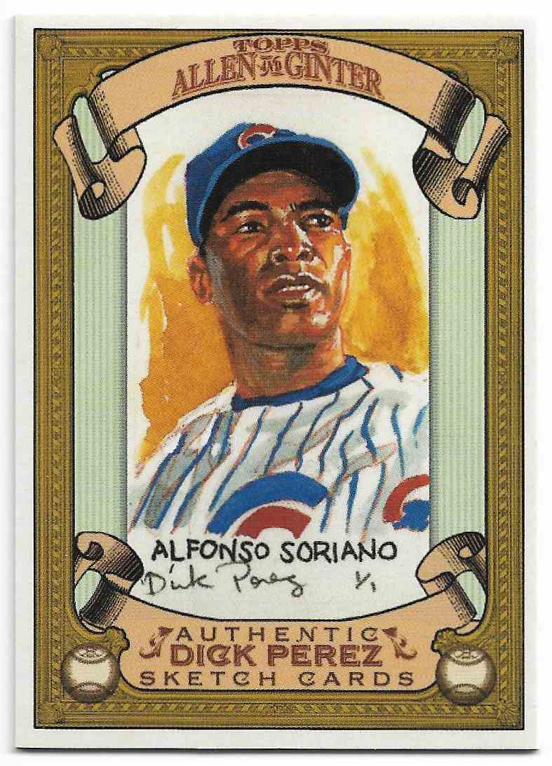 2007 Topps Allen & Ginter's Alfonso Soriano #5